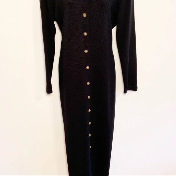 CDC Ribbed Long Sleeve Dress - Picture 4 of 8